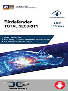 Bitdefender Total Security 2019 + License Key Download